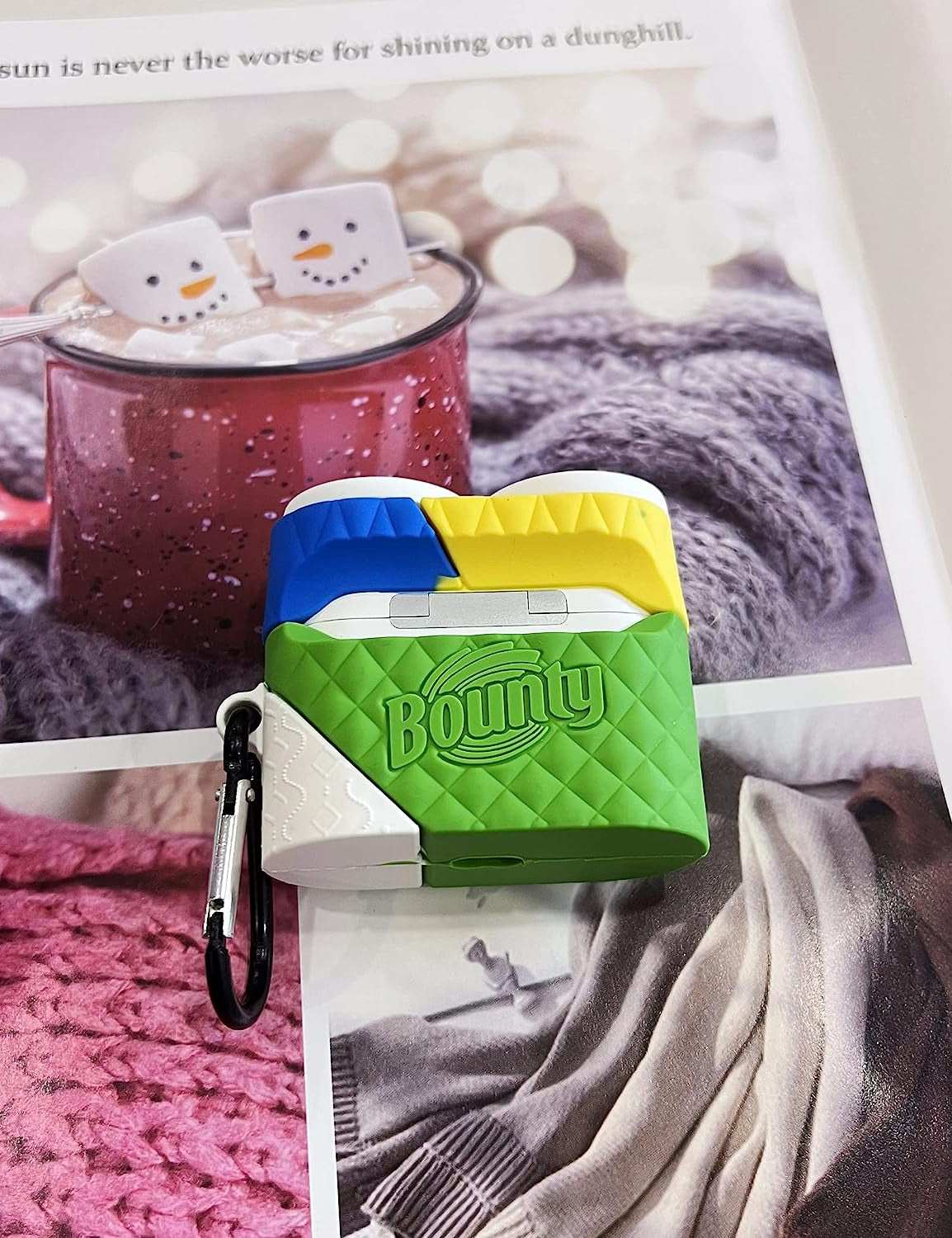 Adorable Case for Apple Airpods Pro Anime Cartoon Cute Kawaii Protective Case Anti-Fall Headphone Case for Airpod Pro Case Cover (Tissue, Airpods Pro)  KIRDEIVY   