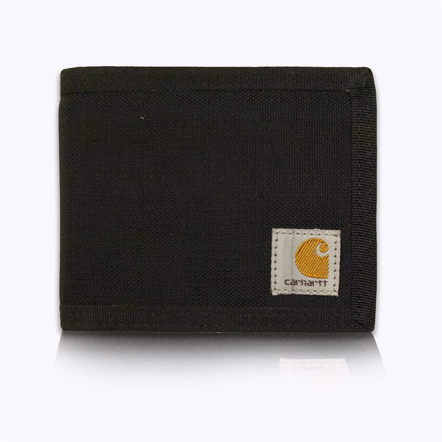 Carhartt Men'S Billfold and Passcase Wallets, Durable Bifold Wallets, Available in Leather and Canvas Styles  Carhartt Extremes Canvas (Black)  
