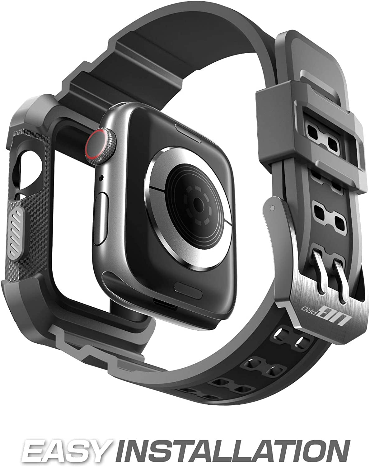 SUPCASE [Unicorn Beetle Pro] Designed for Apple Watch Series 8/7/6/SE/5/4 [45/44Mm], Rugged Protective Case with Strap Bands (Black)  SUPCASE   