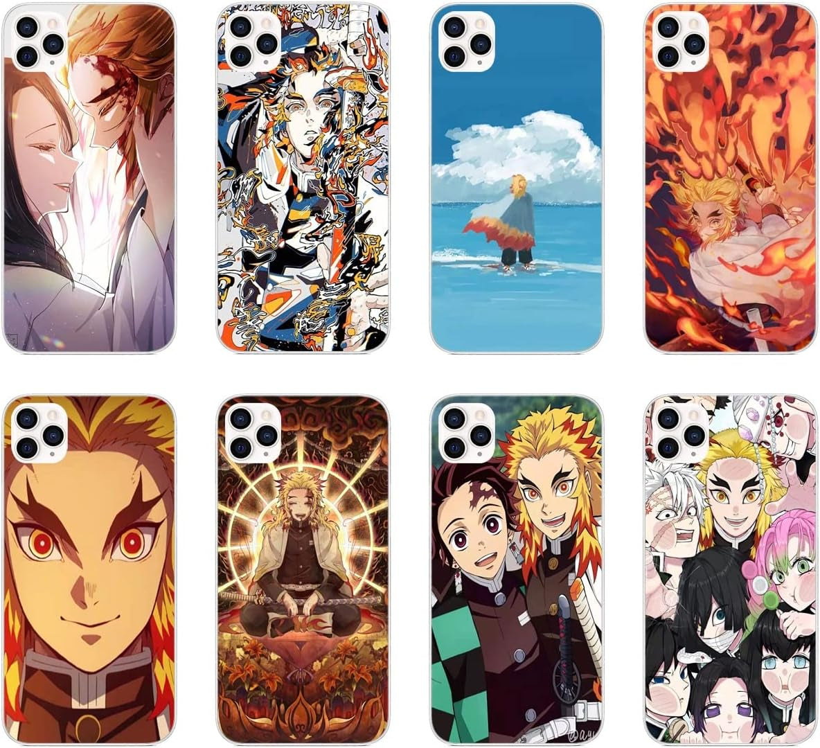Compatible with LG G8 | LG G8 Thinq Case Sla'Yer Rengok'U Gift De'Mon 220 Man Boys Girls Cartoon Cool Design Soft TPU Phone Case  Tongstar   