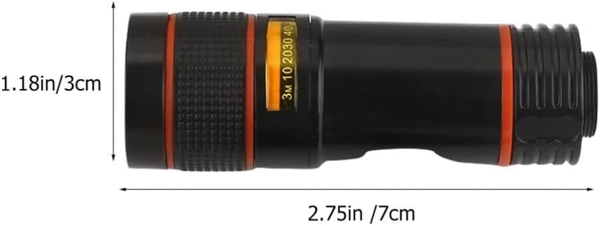 Partykindom Smartphones Phone Camera Lens Pocket Zoom for Phone with Clip, 8X Phone Telescope Phone Microscope Pocket Telescope for Cell Phone Zoom Lens for Phone Univeral Camera Lens Camera Lens  PartyKindom   