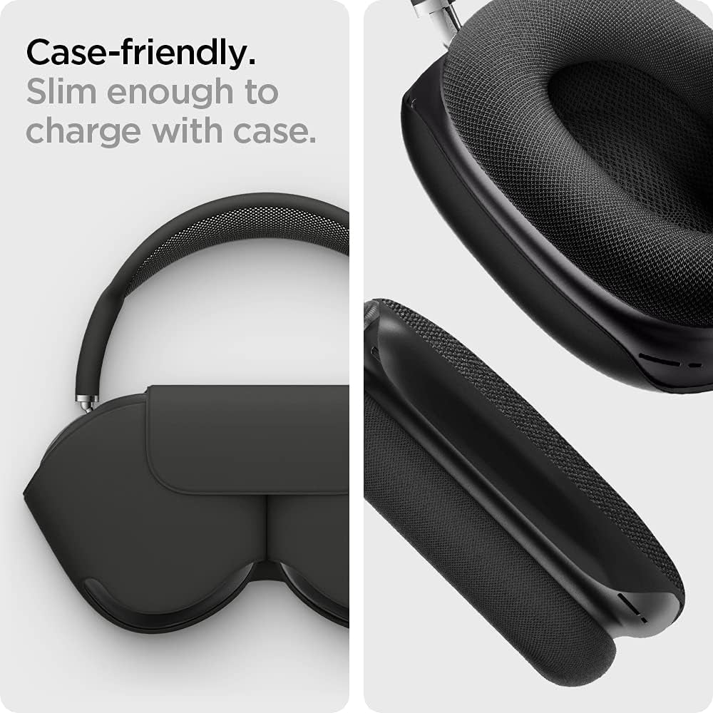 Spigen Urban Fit Designed for Airpods Max Case Cover Protective Ear Cup Covers - Black  Spigen   