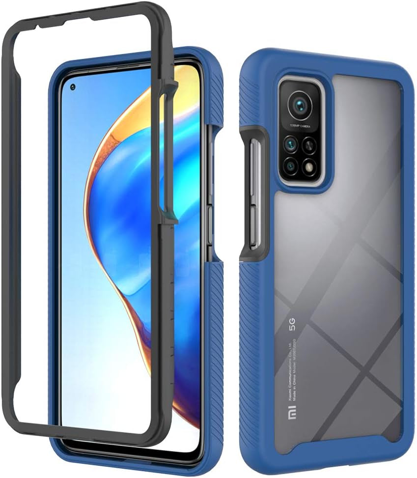 Case for Xiaomi Mi 10T 5G Case Cover ,Anti-Fall and Shock-Absorbing Protective Cover Case for Xiaomi Mi 10T Pro 5G M2007J3SI M2007J3SG / Mi 10T 5G M2007J3SY / Redmi K30S 5G M2007J3SC Case Purple  QiongNi Blue  