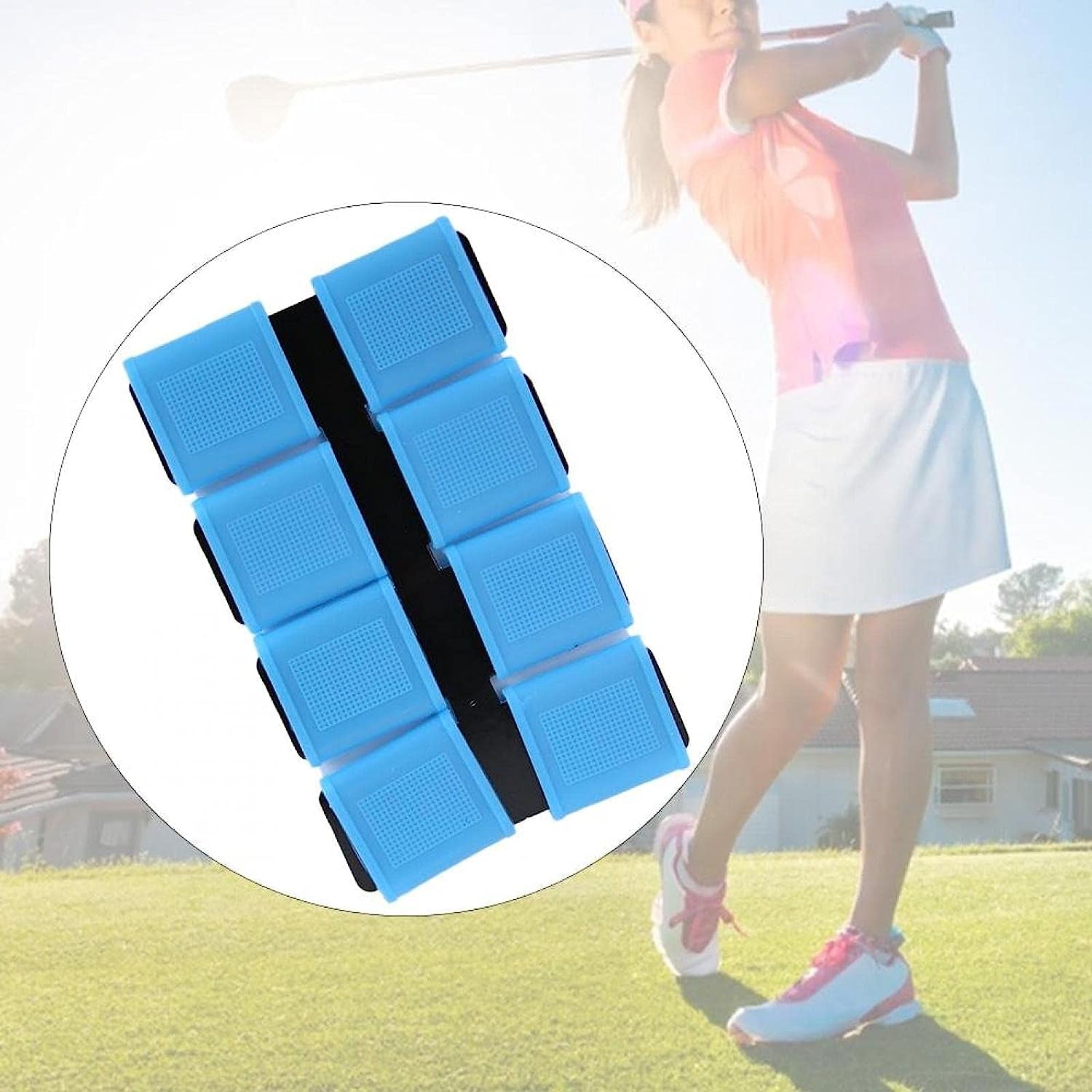 Shanrya Silicone Finger Cover Anti-Slip Grain Design Lightweight and Portable 8Pcs Finger Band, Durable Finger Band, Wonderful Accessories for Player  Shanrya   