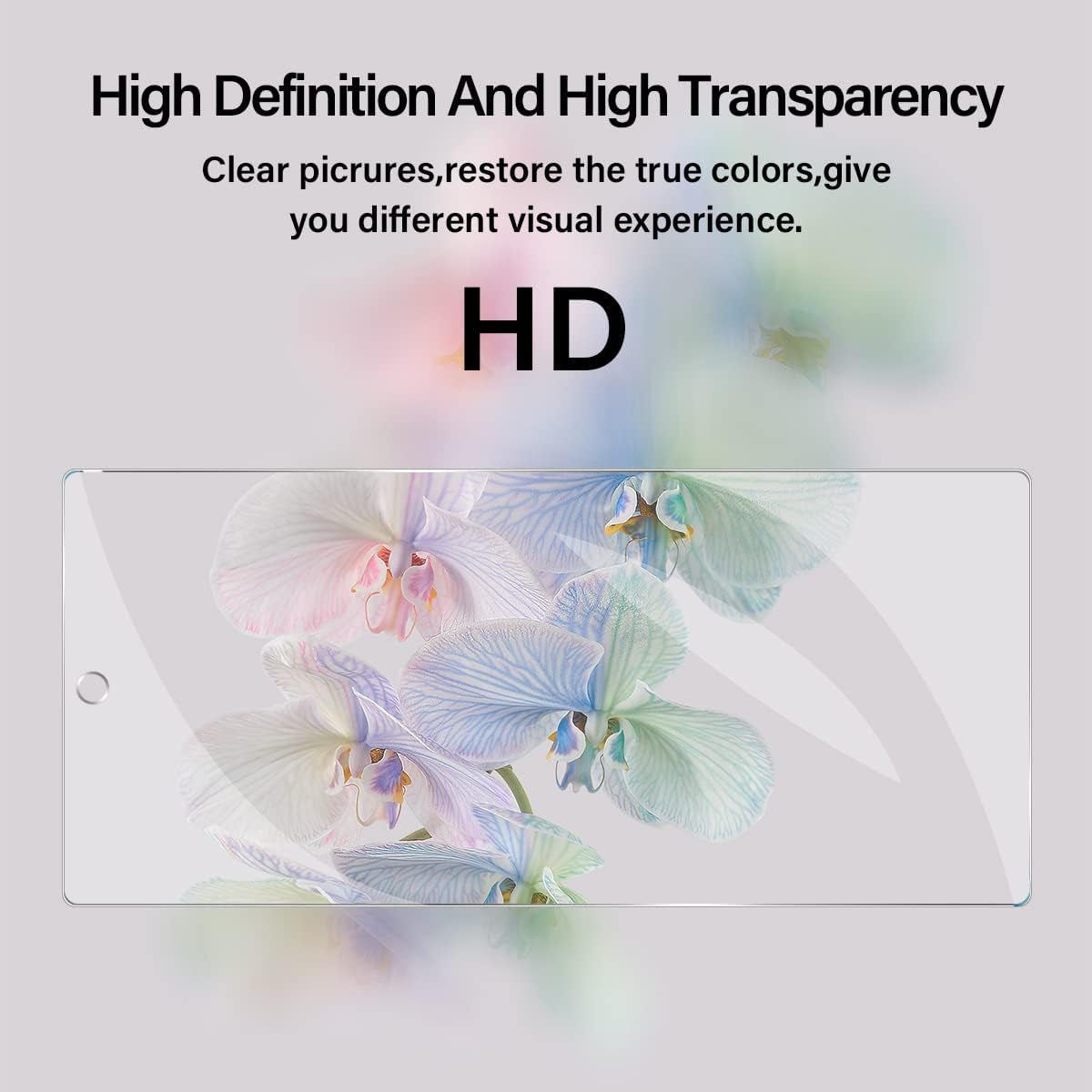 Pixel 6 Tempered Glass Screen Protector + Camera Lens Protector [ 2 + 2 Pack ][Fingerprint Unlock] [Anti-Scratch] [Case Friendly] HD Clear Protective Film for Google Pixel 6  BIGFACE   