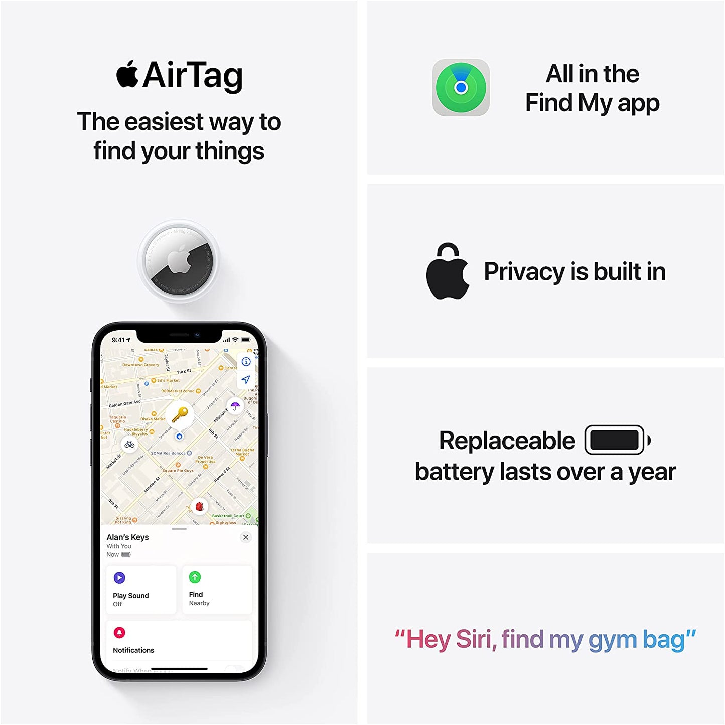 Apple Airtag 4 Pack  Apple   