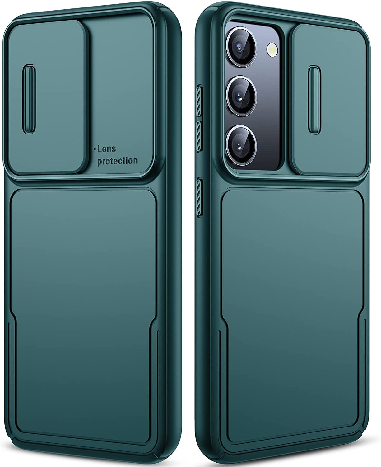 Simtect Designed for Samsung Galaxy S22 Case with Camera Cover [12FT Military Shockproof] [Airbag Protection] Slide Camera Cover Protection for Samsung Galaxy S22 Case 5G 6.1 Inch, Navy Blue  YSKWA Green Samsung Galaxy S23 