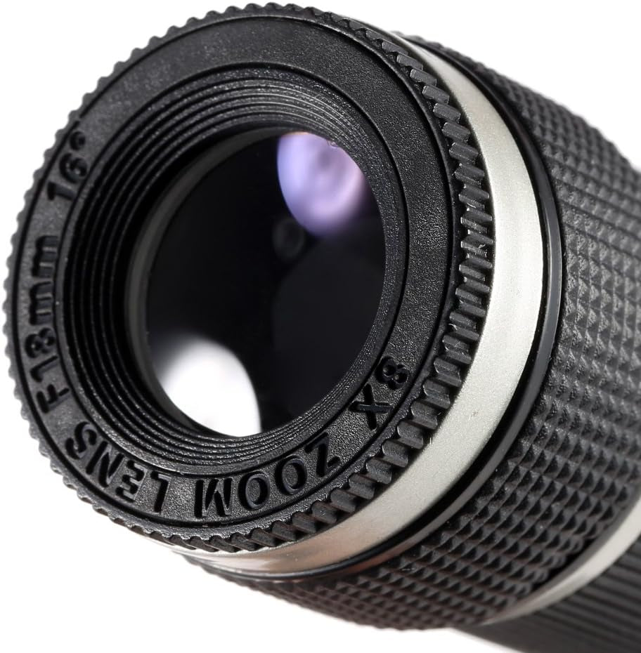 8X Zoom Universal Mobile Phone Lens Clip+Fisheye+Wide Angle+Macro Telephoto Camera Telescope Lens for Iphone Samsung Smartphone  China   