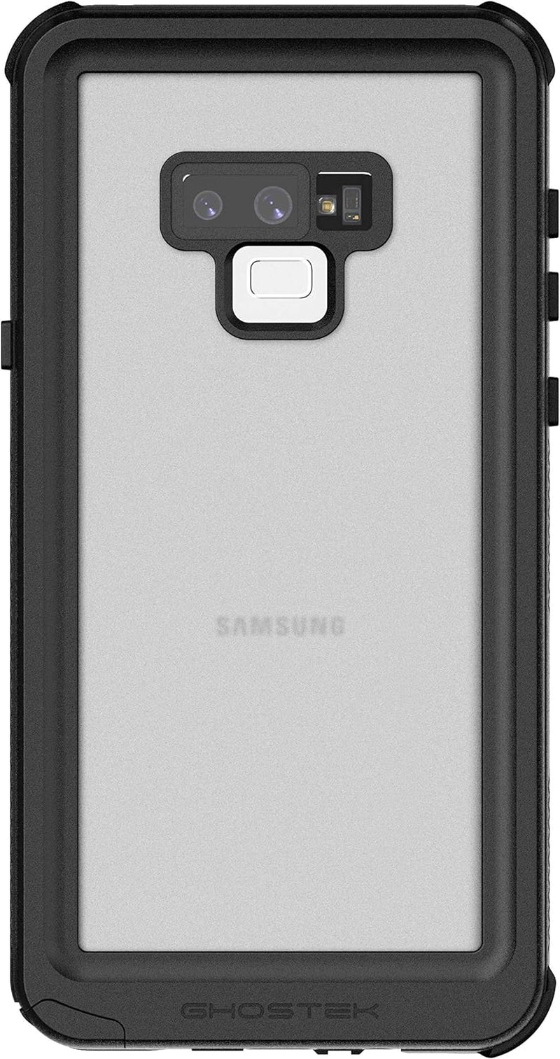 Ghostek Nautical Waterproof Galaxy Note 8 Case with Screen Protector - Slim Heavy Duty Protection (Black)  Ghostek Black Galaxy Note 9 