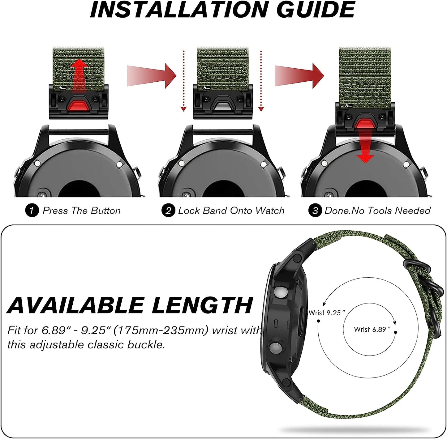 Fintie 20Mm Band Compatible with Garmin Fenix 7S / Fenix 6S / Fenix 5S, Quickfit Soft Woven Nylon Sport Strap Compatible with Garmin Fenix 5S Plus/Fenix 6S Pro/Sapphire/Descent Mk2S Smartwatch  FINTIE   