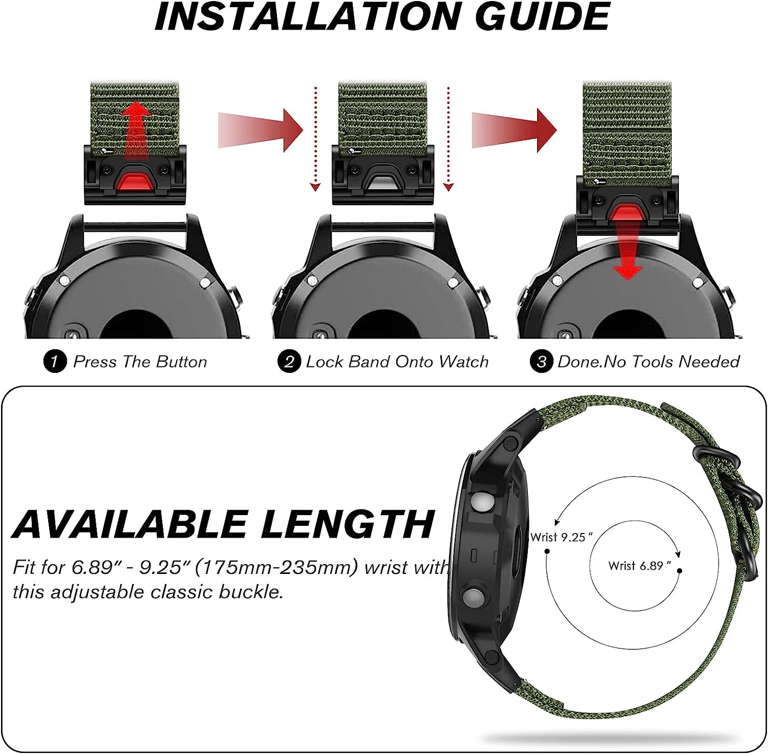 Fintie 20Mm Band Compatible with Garmin Fenix 7S / Fenix 6S / Fenix 5S, Quickfit Soft Woven Nylon Sport Strap Compatible with Garmin Fenix 5S Plus/Fenix 6S Pro/Sapphire/Descent Mk2S Smartwatch  FINTIE   