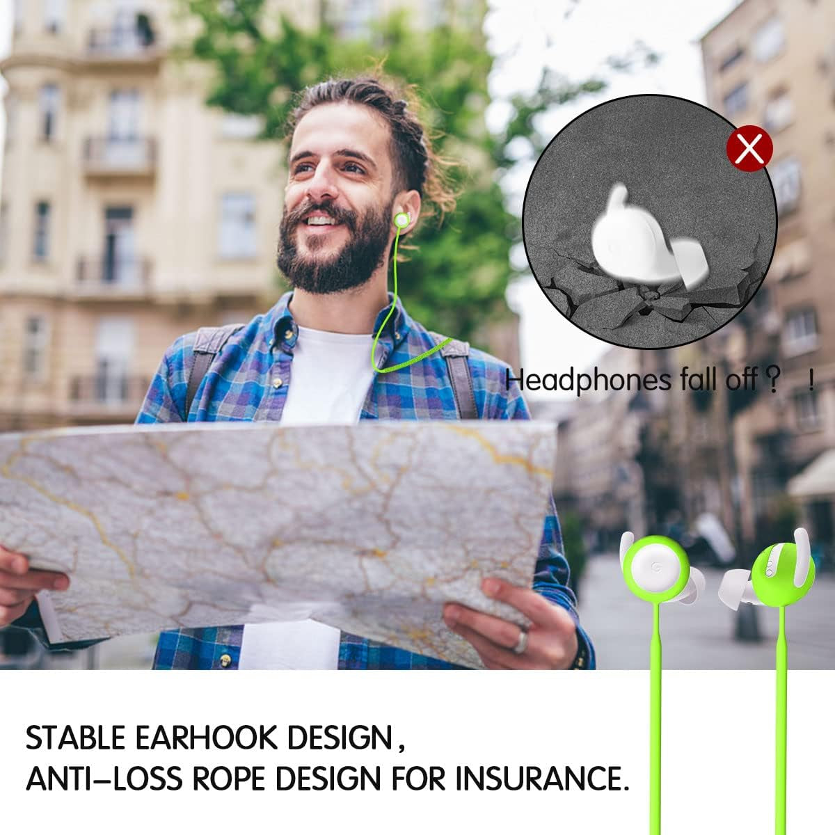 YIPINJIA Google Pixel Buds A-Series Strap  YIPINJIA   