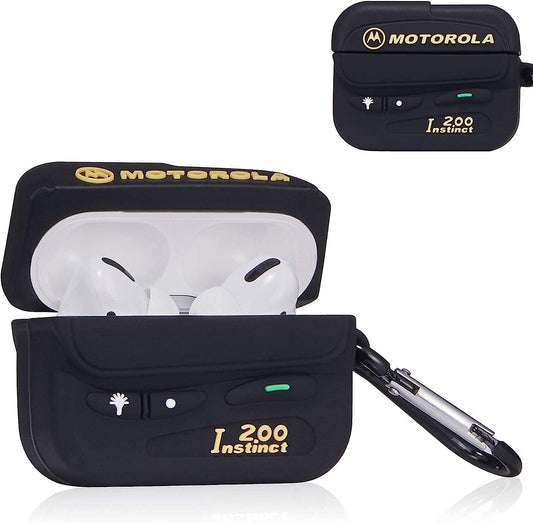 Oqplog for Airpod Pro 2019/Pro 2 Gen 2022 Case Fashion for Airpods Pro Air Pods Pro Cases Cover Pretty Hypebeast Funny Design Fun 3D Cute Design Soft Silicone for Girls Boys Teen Kids (BB Call)  Chuangyinian   