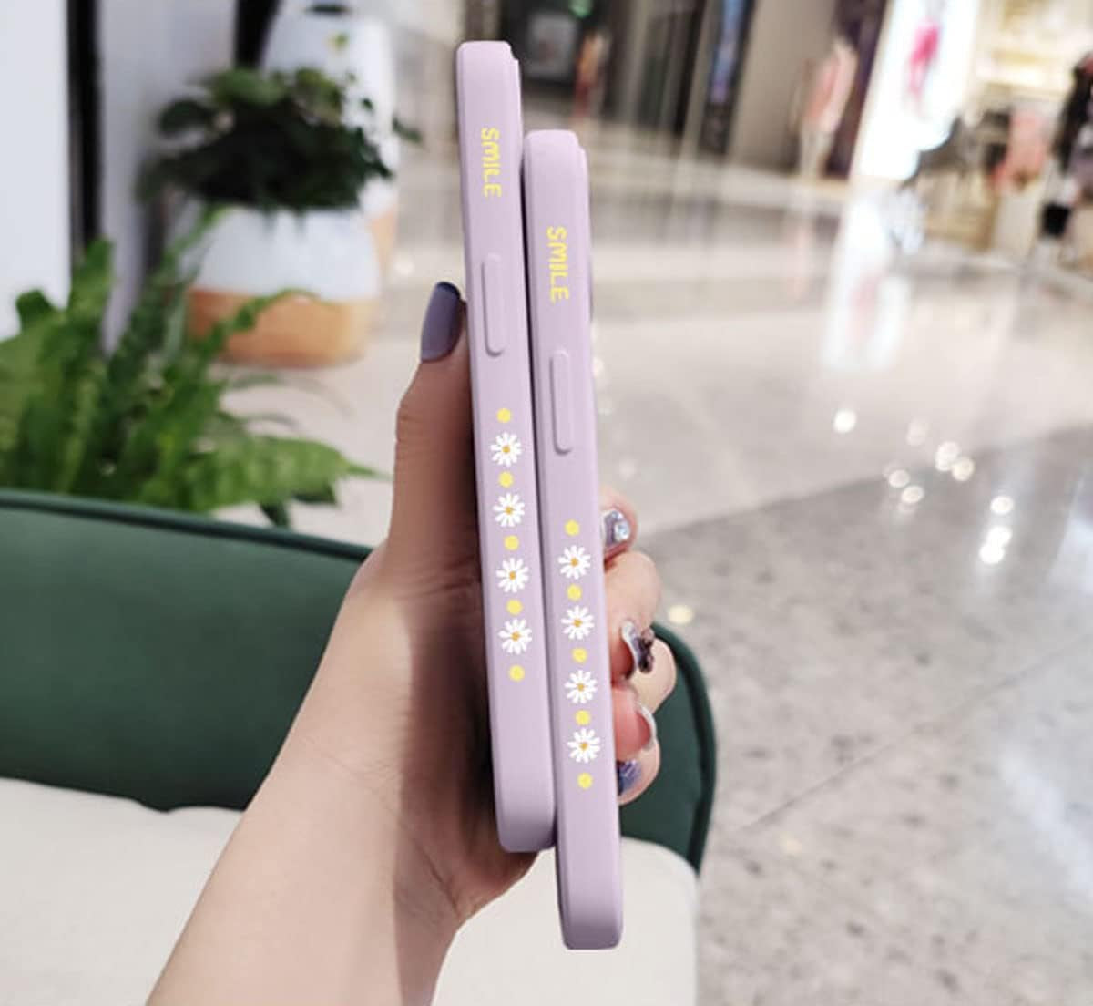 Sunswim for Galaxy Note 20 Ultra Case Cute Daisy Pattern Full Camera Lens Protection Shockproof TPU Bumper Liquid Silicone Protective Cover Phone Cases for Samsung Galaxy Note 20 Ultra 5G 6.9"-Black  Sunswim   