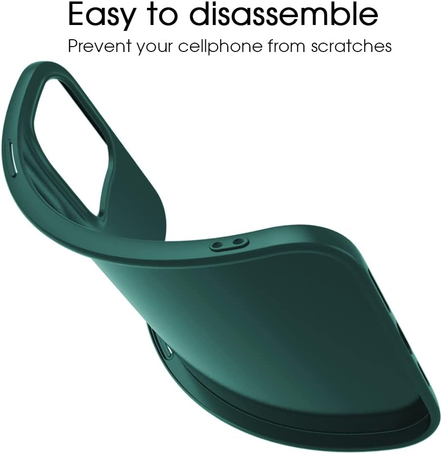 X-Level Compatible Iphone 13 Mini Case Slim Fit Ultra-Thin [Guardian Series] Soft TPU Matte Finish Coating Phone Cases Lightweight Back Cover for Iphone 13 Mini with Comfortable Grip (2021)-Green  Pipilu   