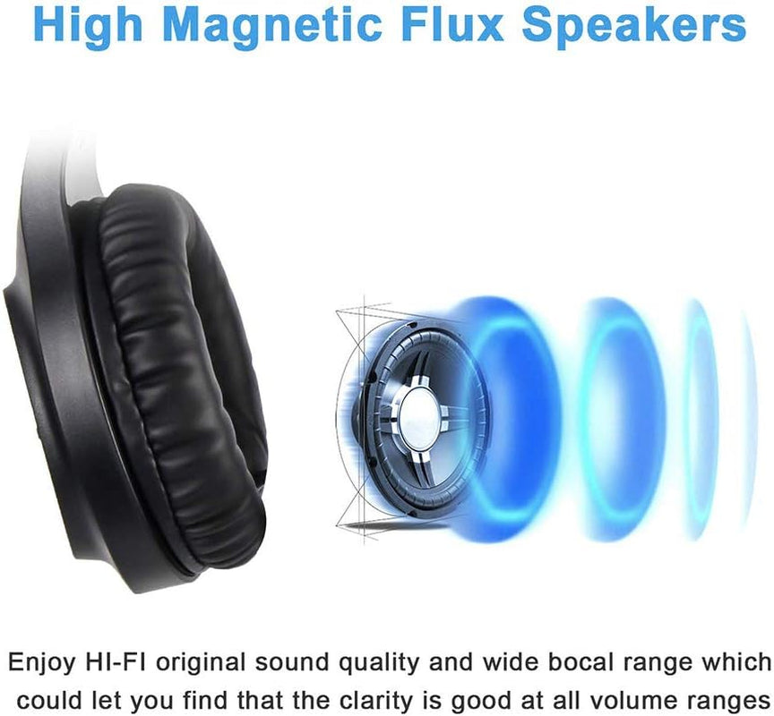 Docooler Gaming Headset Stereo Over-Ear Headphones with Adjustable Microphone for PC Laptop Smart Phone  Docooler   