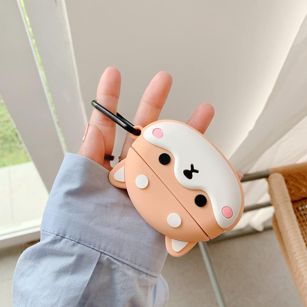 Xbs-Better Compatible with Sony WF-1000XM4 Case, Cute Dog Case for Sony WF-1000XM4 2021 Earbuds Case for Men Kids Teens Boys Soft Silicone Case with Keychain Accessories  XBS-Better   