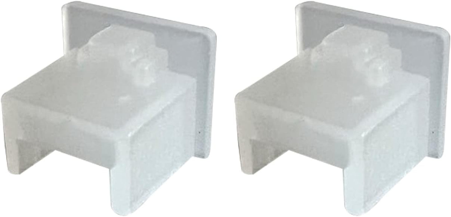 20Pcs RJ-45 Plug Protector Dust Covers, Plastic RJ45 a Female Anti-Dust Plug Ethernet Hub Port Protector for RJ45 Female Port (Blue)  Generic Transparent  