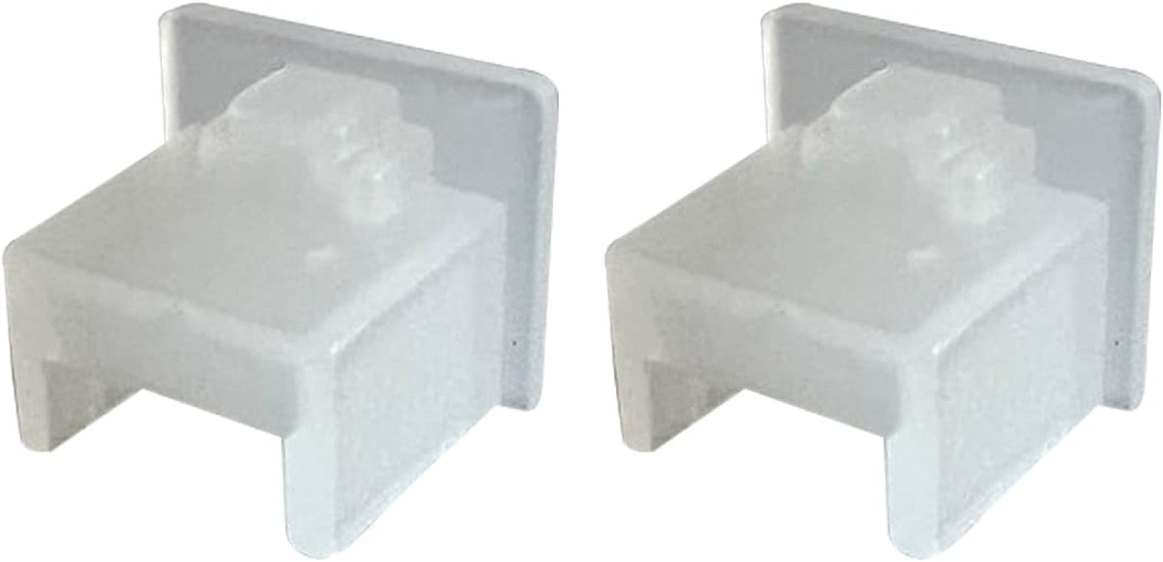 20Pcs RJ-45 Plug Protector Dust Covers, Plastic RJ45 a Female Anti-Dust Plug Ethernet Hub Port Protector for RJ45 Female Port (Blue)  Generic Transparent  