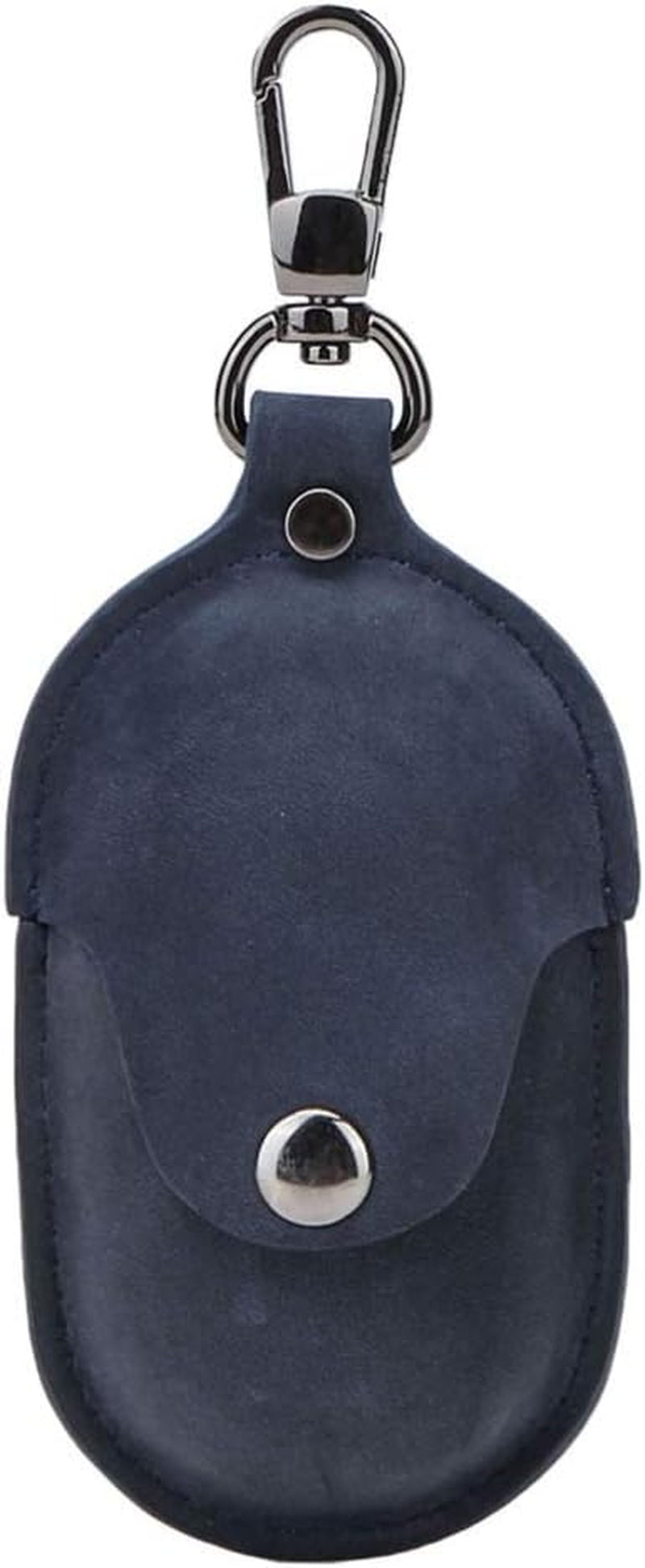 UKCOCO Compatible for Samsung Galaxy Buds Case Leather Shockproof Protective Earbuds Case with Carabiner Keychain - Brown  UKCOCO Navy blue  