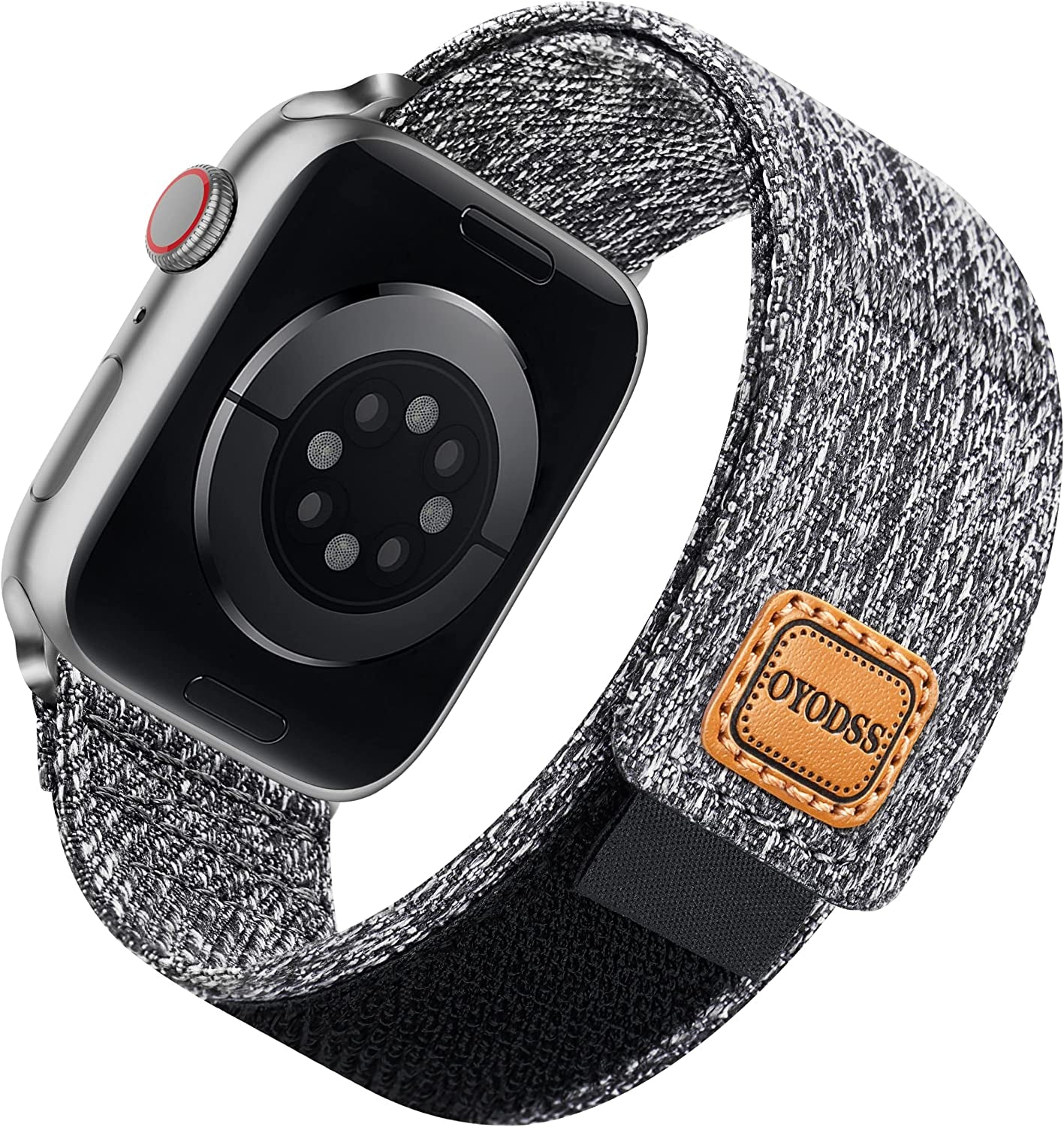 OYODSS Woven Fabric Cloth Band Compatible with Apple Watch Bands 38Mm 40Mm 41Mm 42Mm 44Mm 45Mm 49Mm, Adjustable Breathable Sport Strap for Iwatch Ultra Series 8/7/6/5/4/3/2/1 SE Women Men  OYODSS   