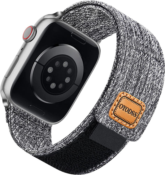 OYODSS Woven Fabric Cloth Band Compatible with Apple Watch Bands 38Mm 40Mm 41Mm 42Mm 44Mm 45Mm 49Mm, Adjustable Breathable Sport Strap for Iwatch Ultra Series 8/7/6/5/4/3/2/1 SE Women Men  OYODSS   