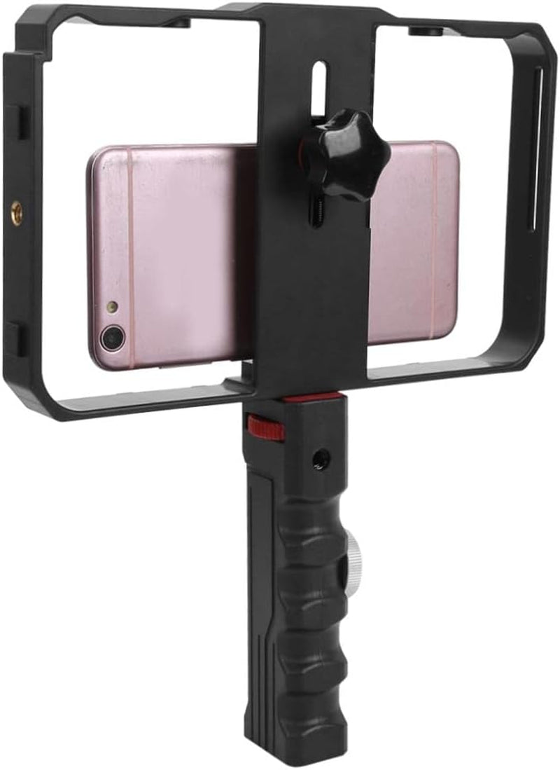 Capture Smooth Video Shots with Handheld Gimbal - Universal Mobile Holder for Live Streaming Follow Focus Mount & Stabilizer  haillusty   
