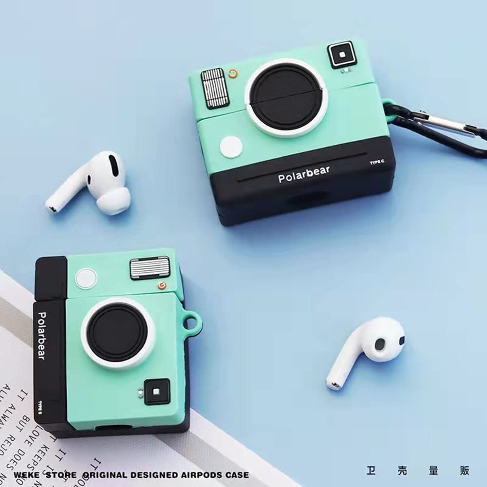 Xuyoz Airpods Pro Case Cover, Cute 3D Cartoon Silicone Airpod Pro Protective Air Pod Pro Case Funny Cover with Keychain for Girls Women Men Compatible with Airpods Pro Charging Case 2019  Xuyoz   