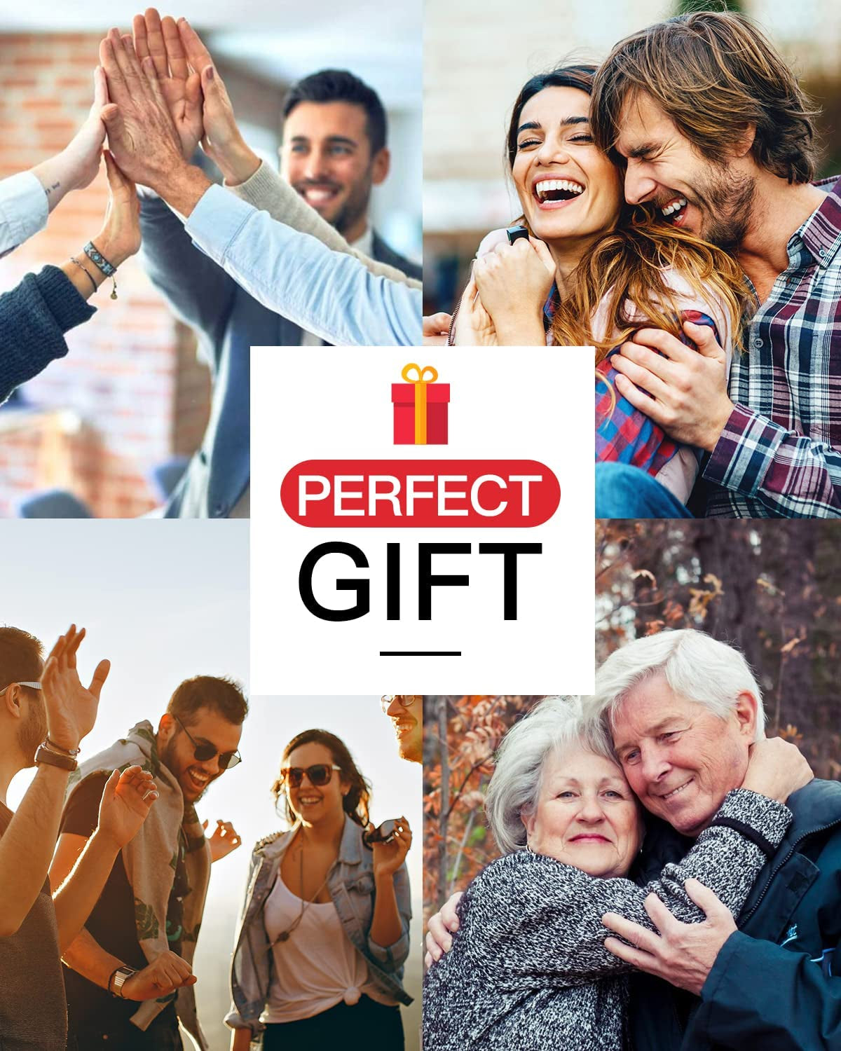 YESIIW Auto Pop up Credit Card Holder with Money Pocket | Minimalist Business Card Wallet RFID Blocking for Men | Smart Slim Aluminum Metal Debit Card Case Gifts for Dad Fathers | Space Gray  YESIIW   