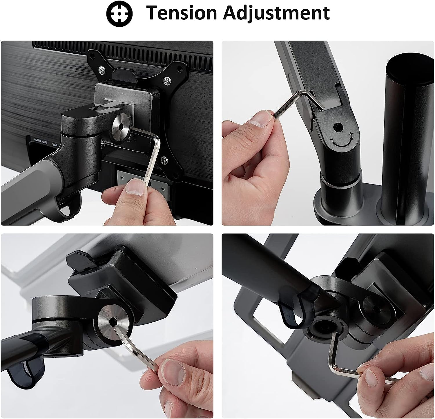 Procase 6-In-1 Desktop Selfie Stand with 10.2" LED Ring Light, Compatible with 12-17” Laptops/ 7-13” Tablets/ 17-32” Monitors/3.5-6.7” Phones DSLR Digital Camera for Live Video Online Meeting -Black  ProCase   