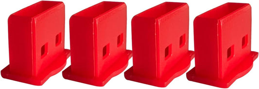 20PCS USB anti Dust Cover Plugs,Usb Type-A Dust Stopper,Pe Heat Resistant Material,Usb Cap Port Protector,Anti Dust Cover Protector Plugs Cap,For USB Type-A Female Ports(Red)  Generic   