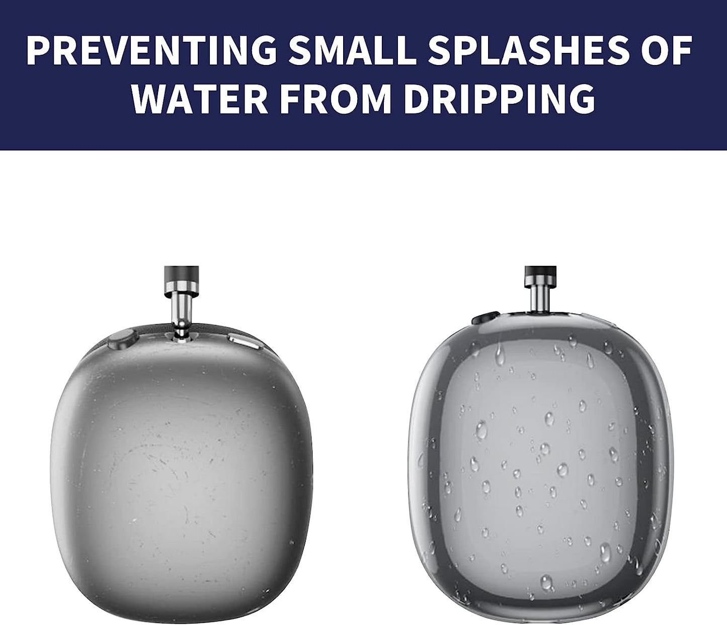 Damex Airpods Max Cover,Tpu Colorless Transparent,Airpods Max Case,Earcup Protector  nakuya   