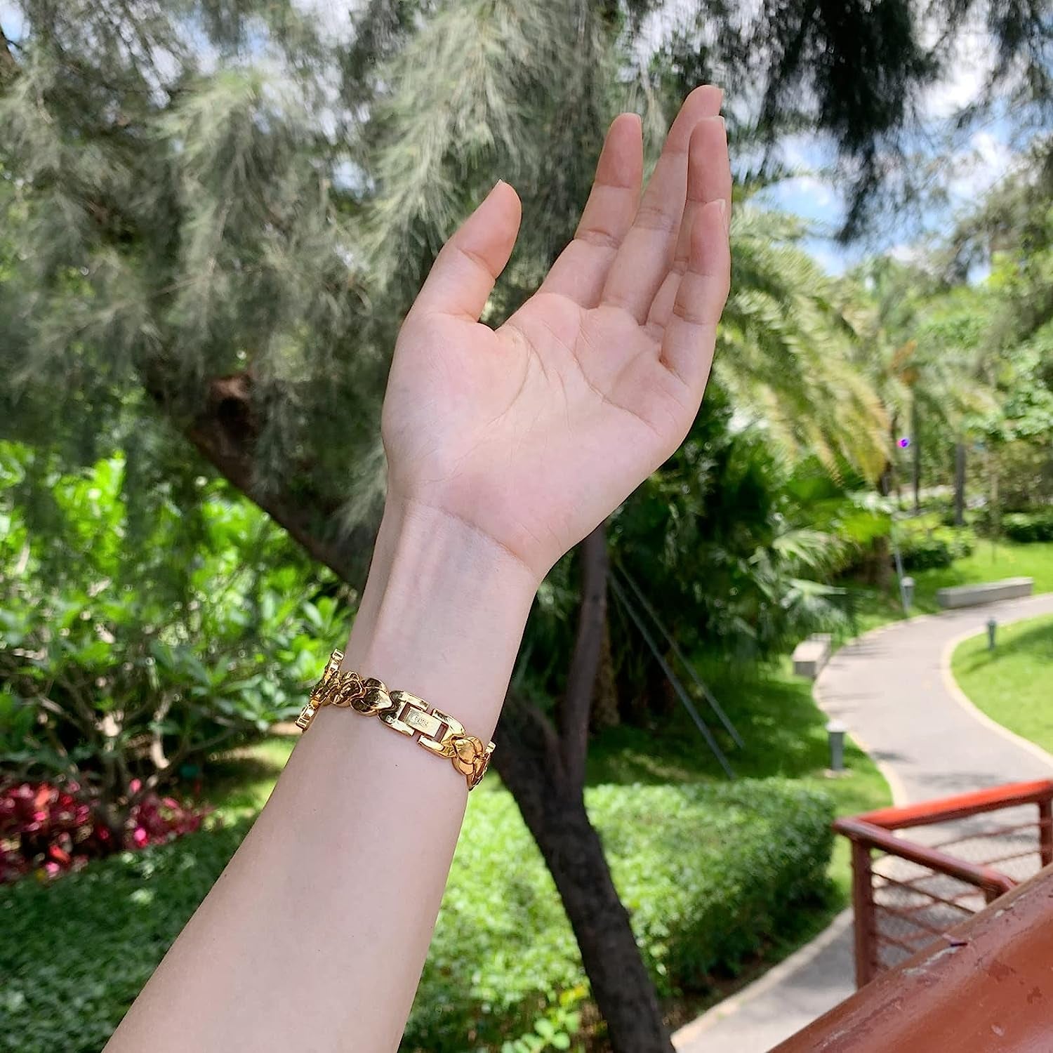 Sangaimei Strap Compatible Apple Watch Ultra Band 49Mm 45Mm 44Mm 42Mm 41Mm 40Mm 38Mm Women Bee Iwatch Band Stainless Steel Wristband for Apple Watch Series 8/7/6/5//4/3/2/1/SE  SaNgaiMEi   