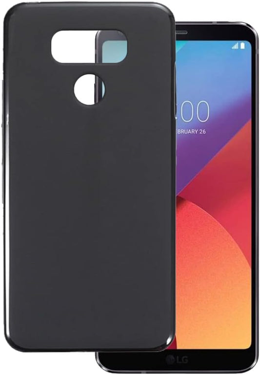 For LG G6 Ultra Thin Phone Case, Gel Pudding Soft Silicone Phone Case for LG G6 5.70 Inches (Black)  MILEGAO   