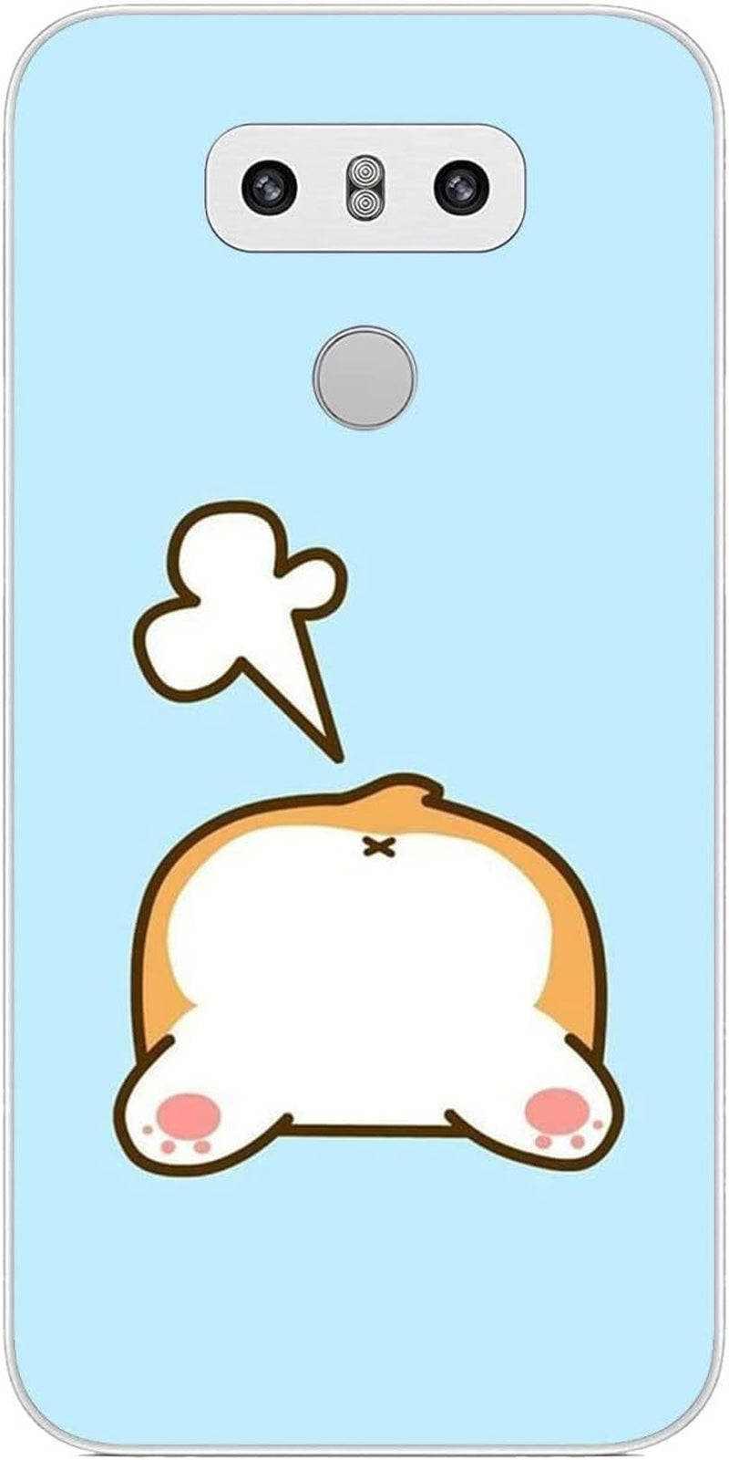 Compatible with LG G6 | LG G6+ | LG G6 plus Case Cute Cartoon Dinosaur 554 Kids Girls Women Man Soft Flexible TPU Silicone Phone Case Clear  PTGVCTA Cute Cartoon Dog 734  