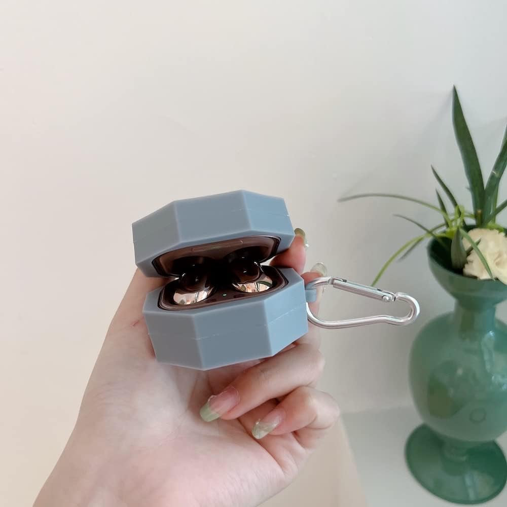 HENJI Earphone Case for Samsung Galaxy Buds 2 & Buds Live & Buds Pro, Soft Silicone 3D Cute Cartoon Cool Dragon Talisman Cover for Samsung Galaxy Buds Live (Talisman)  HENJI   