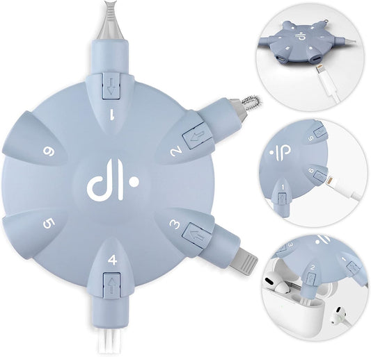Dustkiller Phone Cleaning Kit, Fits Iphone Ipad Airpod & USB C Charging Port, Cable and Connector with Type-C Cleaner Tool,All in One Tools Cleaning Dust inside Out, Restore Unreliable Connections  Dustkiller   