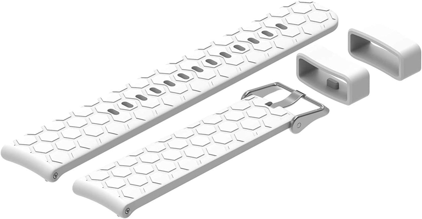 Compatible for Garmin Forerunner 245/Forerunner 645/Venu/Venu Sq/Vivoactive 3 Bands Replacement Accessory Sport Colourful Silicone Bracelet 6Pack 20MM Strap Band for Garmin Smartwatch  E ECSEM   