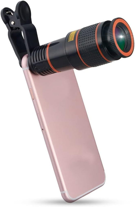 YEBDD 12X Telescope Zoom Lens Monocular Mobile Phone Camera Lens for Smartphones  YEBDD   