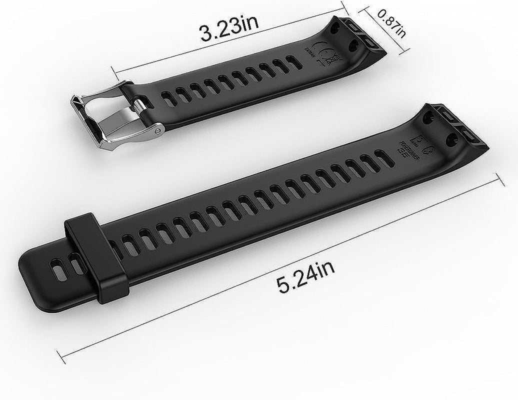 Replacement Band for Garmin Forerunner 35, Silicone Replacement Fitness Bands Bracelet Sport Strap Wristband Accessory with Screwdriver for Garmin Forerunner 35  bossblue   