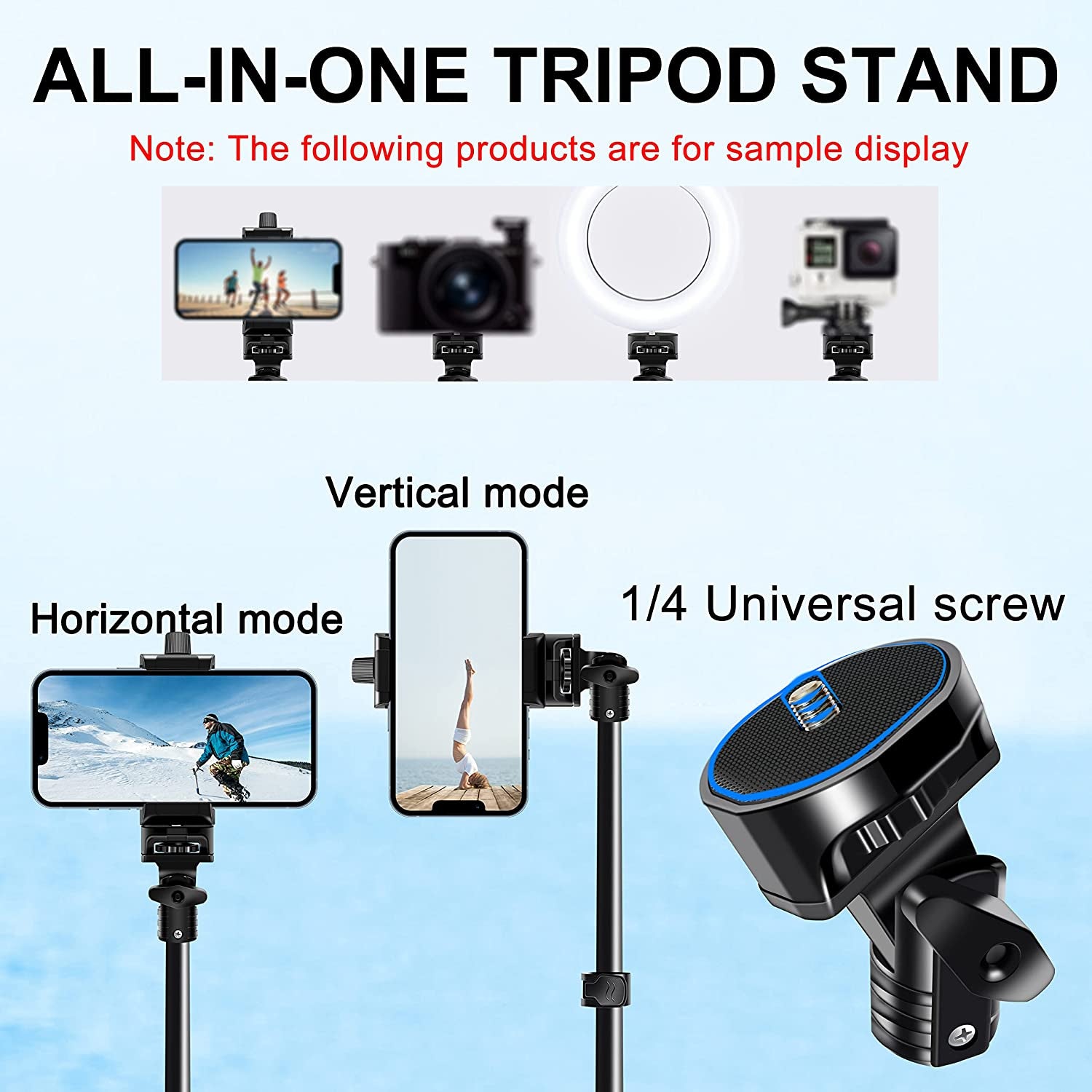 64 Inch Selfie Stick Tripod with Wireless Remote, Phone Tripod Stand Group Selfies/Live Streaming/Video Recording Compatible with All Cellphones…  vvtan   