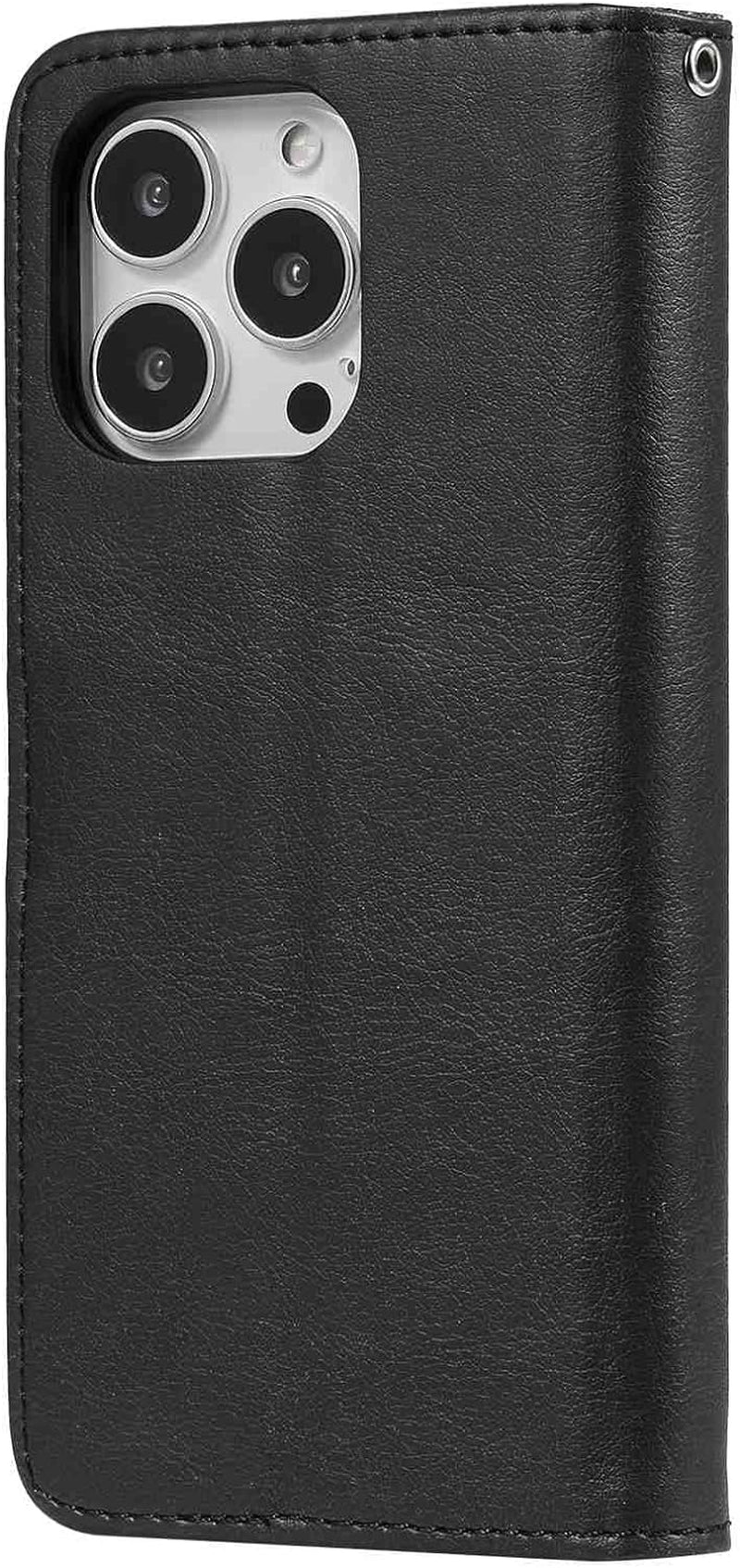 Fansipro Phone Cover Wallet Folio Case for LG G7 THINQ, Premium PU Leather Slim Fit Cover for G7 THINQ, 2 Card Slots, 1 Photo Frame Slot, Super Fit, Black  Fansipro   