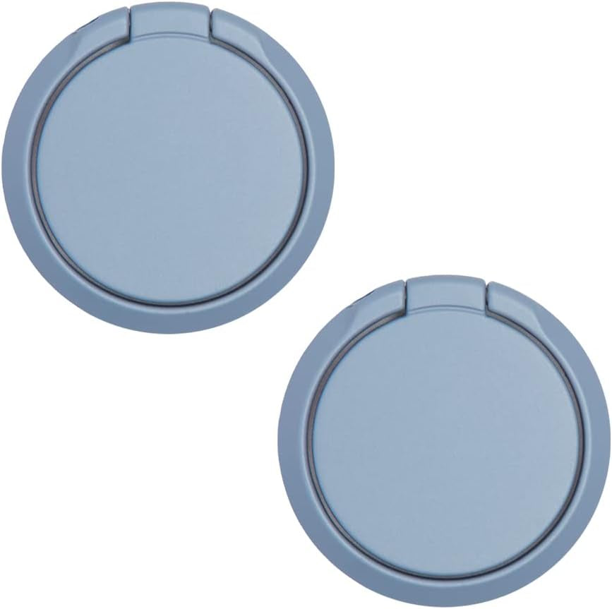 Cell Phone Ring Holder for Hand, Phone Back Ring Grip for Finger and Case (Black)  SUNURS Sierra Blue × 2  