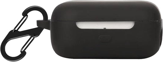 VAEKNVG Silicone Case for Echo Buds 2023, Shockproof Protective Earbuds Cover with Carabiner Accessories(Black)  VAEKNVG   