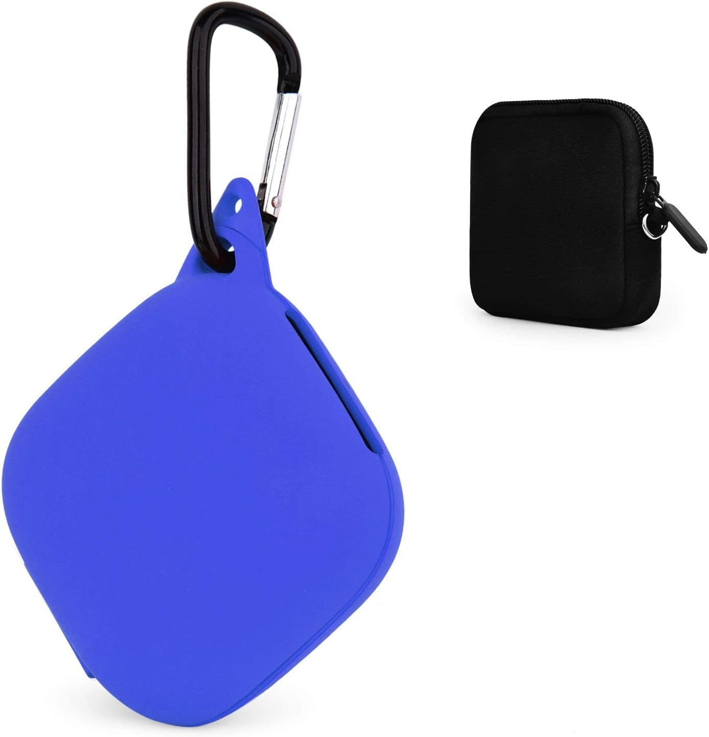 TOROTOP Case Compatible for Powerbeats Pro Case Cover,Anti-Lost & Shockproof Easy Carrying Silicone Case Accessories with Keychain and Soft Portable Storage Travel Carrying Case (Black)  TOROTOP Navy Blue  