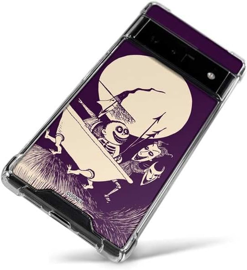 Skinit Clear Phone Case for Google Pixel 6 Pro - Officially Licensed Disney the Nightmare before Christmas Design  Skinit   