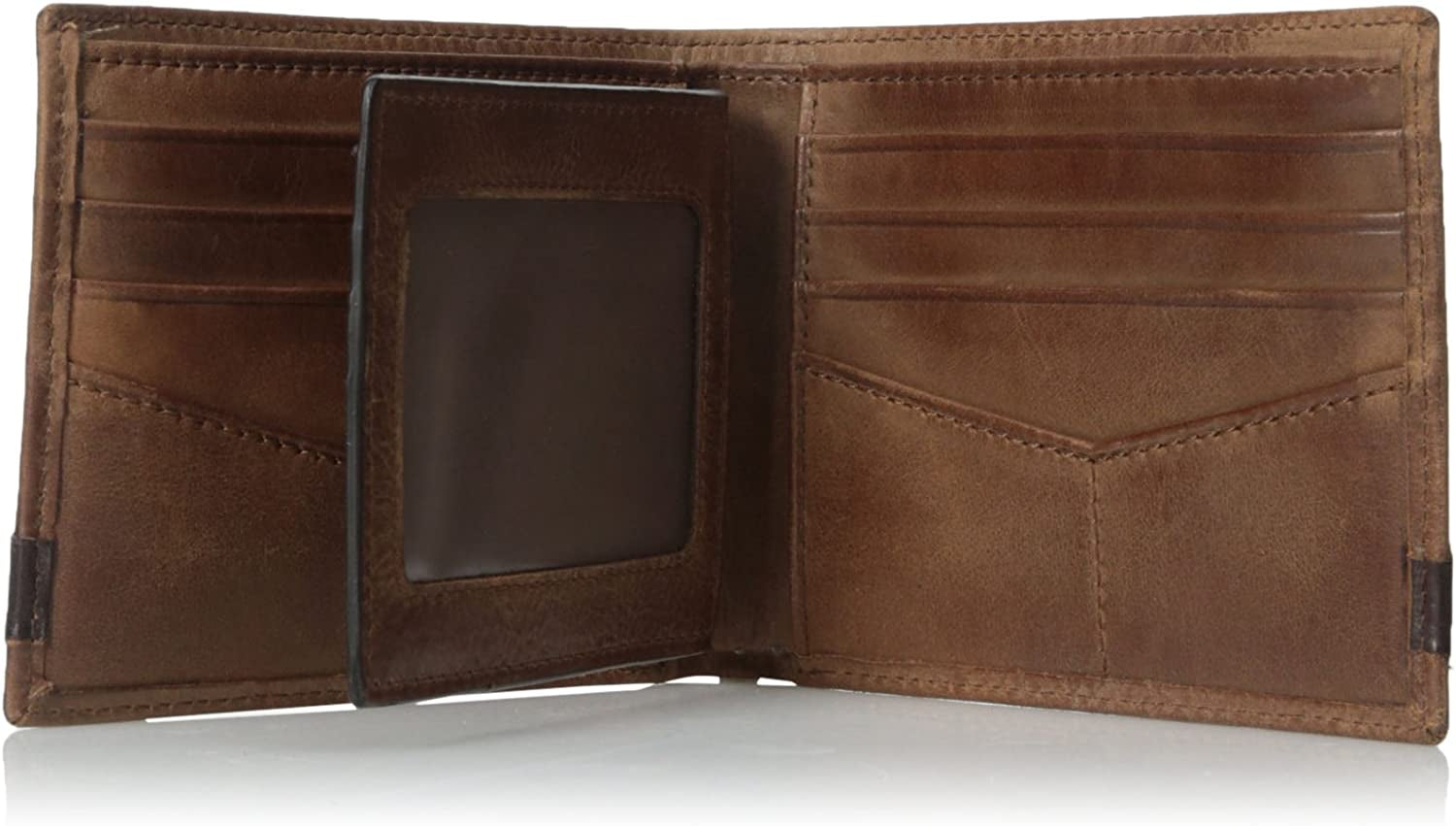 Fossil Men'S Leather Bifold Wallet with Flip ID Window  Fossil Men's Accessories   