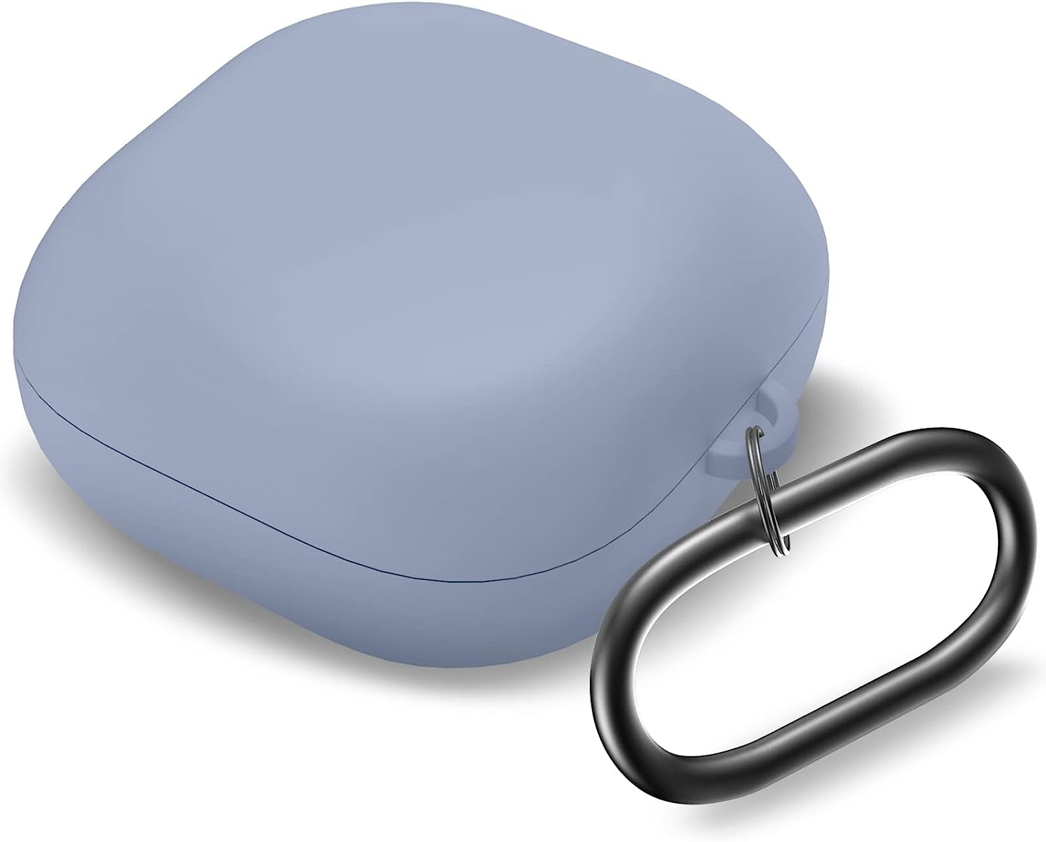 MOLOVA Silicone Case Compatible with Samsung Galaxy Buds 2 Pro/Galaxy Buds 2/ Galaxy Buds Pro/Galaxy Buds Live Case,Black  MOLOVA Lavender Grey  