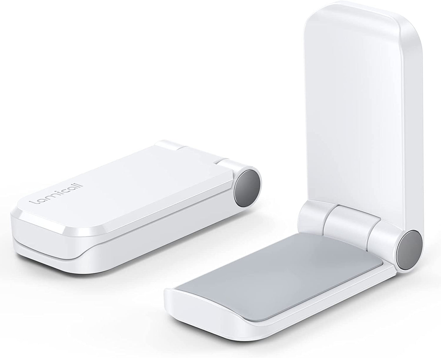 Lamicall Headphone Stand, Sticky Headset Hanger - Adhesive Headphone Holder Hook Mount, Headset Stand Holder Clip under Desk, Earphone Clamp for Airpods Max, Hyperx, Sennheiser, Black  Lamicall White-2Pack  