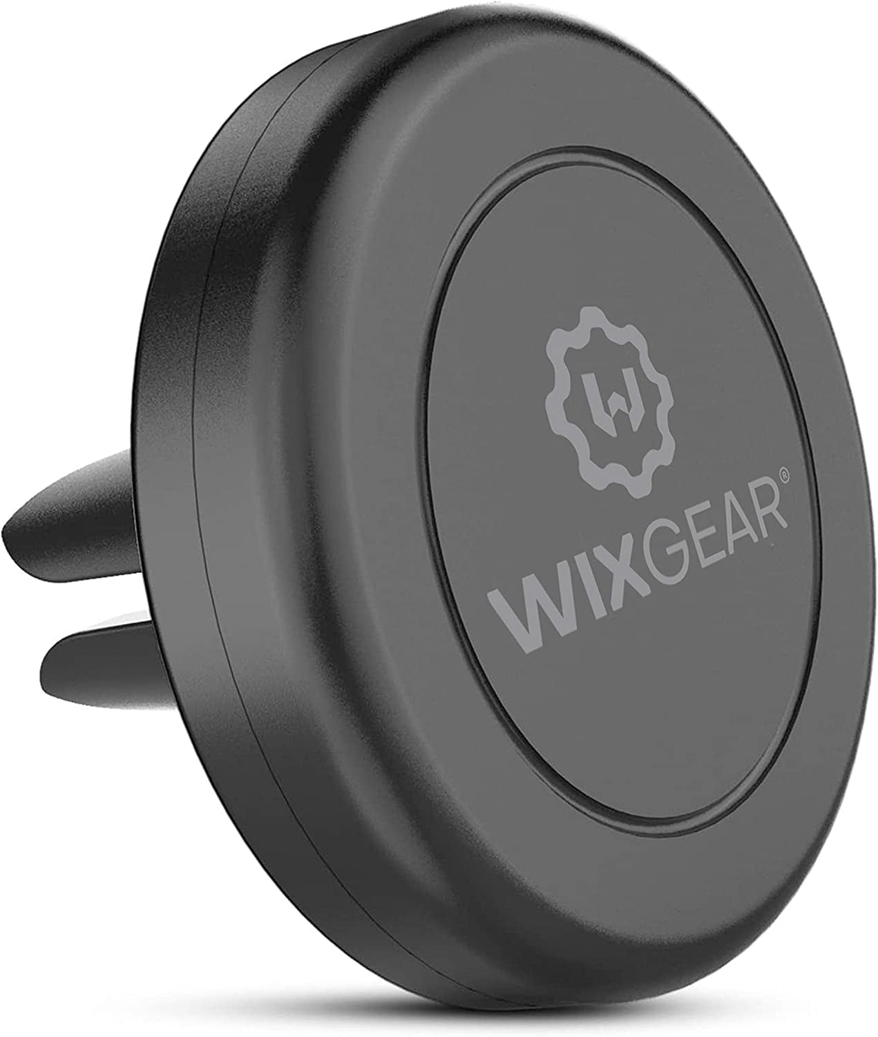 Wixgear Universal Air Vent Magnetic Phone Car Mount Holder with Fast Swift-Snap Technology for Smartphones and Mini Tablets, Black 1 Pack  WizGear   
